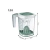 Rotho Messbecher 1,5 l Loft - Meßkanne 19,8 x 12,7 x 17,8 Produktbild-Vorschau 2