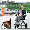 Klappbarer Reiserollstuhl - Transportrollstuhl Produktbild-Vorschau 5