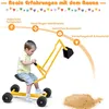 GOPLUS Kinder Sitzbagger, 360°drehbar Sandbagger Produktbild-Vorschau 3