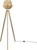 Stehlampe Modern Wohnzimmer Schlafzimmer Rattan Optik Boho Produktbild-Vorschau 1
