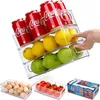 Korbeinsatz Kühlschrank Organizer 2er Set, BPA-frei, Produktbild-Vorschau 2