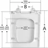 Ramm Toilettensitz kompatibel mit Duravit Vero , WC Sitz Produktbild-Vorschau 7