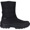 A black winter boot is shown against a white background. Voir les images du produit