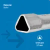 Dönges Schlüssel für Absperrpfosten, Economy, silber, Produktbild-Vorschau 3