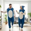 Onesie Kigurumi Pyjamas Sonic Verkleidung Kostüm L: 165 - Produktbild-Vorschau 7