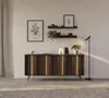 Sideboard Kommode 4-türig LUPO 183 cm Eiche Dunin 4x Produktbild-Vorschau 3