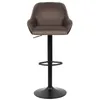 lot de 2 tabourets de bar en velours tabouret de bistrot Voir les images du produit 5