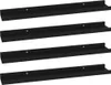 Four black shelves are arranged horizontally against a white background. Produktbild-Vorschau