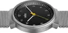 A close-up studio shot of a Braun watch with a black face and a silver mesh band. Podgląd zdjęcia produktu