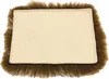 A close-up view of a sheepskin seat cushion. Podgląd zdjęcia produktu