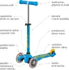 Micro Mobility Mini Micro Deluxe Ocean Blue, Kinder, Produktbild-Vorschau 7