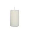2 Stumpenkerzen Ø 80 mm · 150 mm weiss mit Flachkopf Produktbild-Vorschau 3