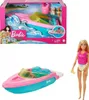 Barbie Boot-Spielset mit Puppe inkl. Haustier Hündchen und Produktbild-Vorschau 7