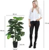 Mica Decorations Monstera Kunstpflanze - H140 x Ø80 cm - Produktbild-Vorschau 7