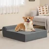 GOPLUS orthopädisches Hundebett, Hundesofa mit seitlichem Produktbild-Vorschau 7