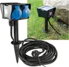 Presa da giardino ChiliTec con puntale a terra, 2 vie IP44, Anteprima dell’immagine prodotto 6