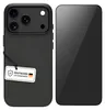 Schwarze Hülle für iPhone - handyhülle mit Displayschutz – Produktbild-Vorschau 4