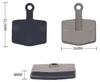 1 Paar Bremsbeläge 32.5x26mm Universal für E-Scooter + Produktbild-Vorschau 6