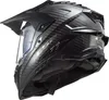 LS2 Endurohelm MX701 EXPLORER CARBON M Schwarz Produktbild-Vorschau 17