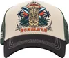 King Kerosin - HFT Trucker Mesh Cap - Honolulu Beige & Produktbild-Vorschau 12