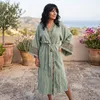 Baumwollkimono, Oversize Kimono Mantel, Natürlicher Boho Produktbild-Vorschau 5