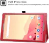 Housse pour Vankyo Matrixpad S20 10 pouces rouge, fermée Voir les images du produit 2