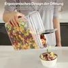 YASHE 4 Stücke Vorratsdosen Set 3.7L, Vorratsdosen mit Produktbild-Vorschau 4