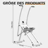 Stepper Stair Stepper na domáci tréning s nastaviteľnými Náhľad obrázku produktu 2