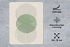 MuchoWow® Mauspad Mousepad Kreis - Linien - Abstrakt - Grün Produktbild-Vorschau 2