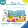 An open children's sound book with an underwater scene featuring various sea creatures. Produktbild-Vorschau