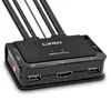 Lindy 42340 Tastatur/Video/Maus (KVM)-Switch Schwarz Produktbild-Vorschau 1