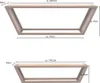 HOME DELUXE - Sitzgarnitur KOBON- 240,5 x 76 x 60 cm, Produktbild-Vorschau 5