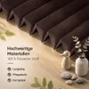 Plissee Klemmfix ohne Bohren 60x130cm Mokkabraun Produktbild-Vorschau 5