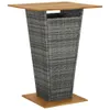 vidaXL 5-tlg. Gartenbar-Set Grau Produktbild-Vorschau 3