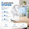 Tichý stolný ventilátor s funkciou otáčania o 90° – Náhľad obrázku produktu 5