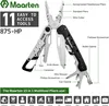 Maarten 11 in 1 Multitool Werkzeug aus Edelstahl mit Produktbild-Vorschau 3