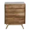 Highboard HWC-L96, Kommode Sideboard Schrank Schubladen Produktbild-Vorschau 3