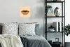 MuchoWow® Poster Lippen - Pastell - Braun 30x30 cm - Produktbild-Vorschau 4