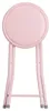 GIFTDECOR: Poggiapiedi, sgabello pieghevole rosa, 30 x 30 x Anteprima dell’immagine prodotto 8