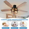 132cm Deckenventilator mit Beleuchtung und Fernbedienung, Produktbild-Vorschau 4