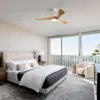 Sofucor Deckenventilator, DC, 132cm, Holzflügel, mit 18W Produktbild-Vorschau 8