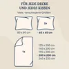 sleepwise Bettwäsche 240x220 Sommer Bettwäsche 3tlg- , Produktbild-Vorschau 6