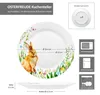 6x Wielkanocna radość talerz na ciasto Ø19,4cm porcelana 6 Podgląd zdjęcia produktu 6