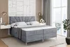 ALTDECOR  Boxspringbett mit Silber Füßen, Matratze und Produktbild-Vorschau 1