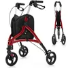 COSTWAY Rollator stretto per appartamenti, triciclo Anteprima dell’immagine prodotto 1