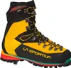Gelbe und schwarze Bergschuhe für Herren von La Sportiva; Modell Nepal Evo Gtx; mit Schnürung und griffiger Sohle. Podgląd zdjęcia produktu