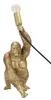 Mauro Ferretti Gorilla stolní lampa E14 22,5x16x40 cm zlatá Náhled obrázku produktu 2