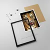 Gerahmtes Poster - Schwarzer Rahmen - tiger tier - 70x100 Produktbild-Vorschau 4