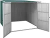 vidaXL Gerätehaus Grün 195x198x159 cm Verzinkter Stahl Produktbild-Vorschau 11