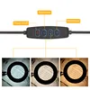 Schreibtischlupe 8-facher USB LED Lupenleuchte 3 Farben 10 Produktbild-Vorschau 6